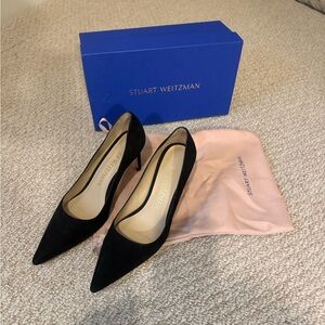 Stuart Weitzman Classic Black Heels